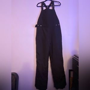 Snowboarding bib kids XL black